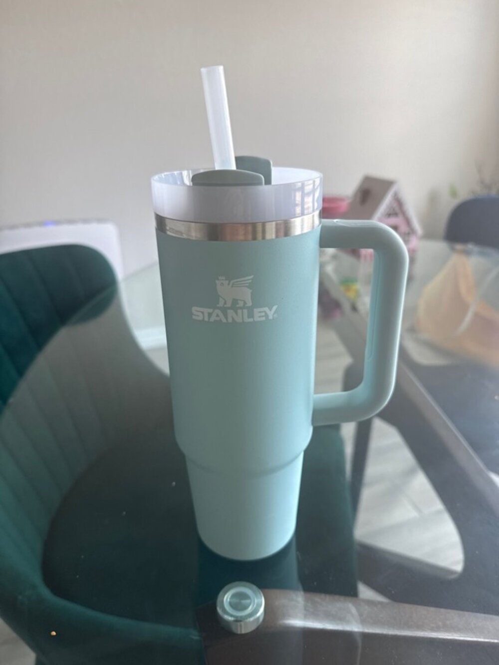Stanley H2.0 FlowState Quencher Tumbler (30 oz) —  Mint